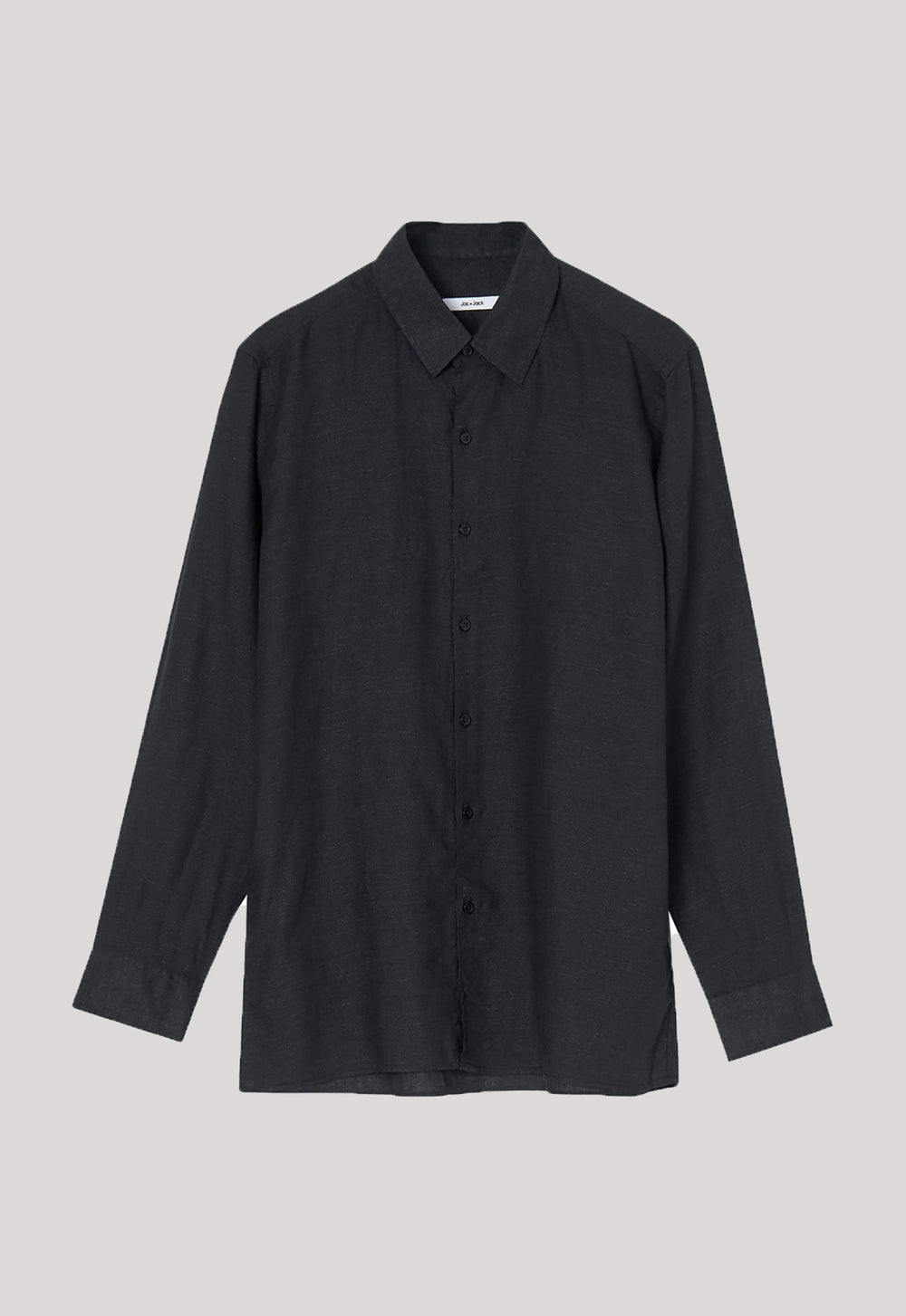 Jac+Jack Peck Linen Shirt - Black
